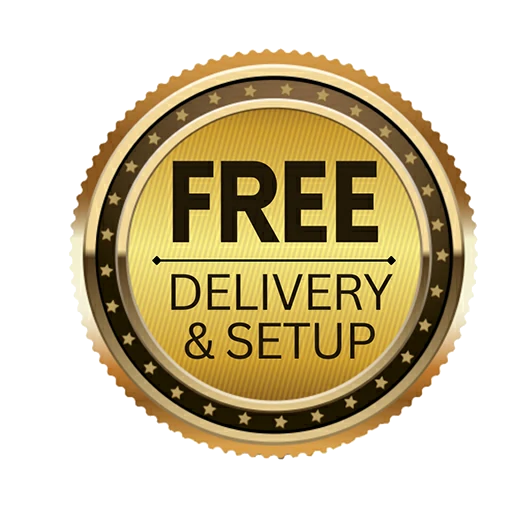 Free Delivery and Set-up